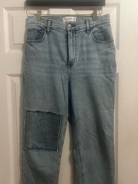 Abercrombie Ultra High Rise Straight Jeans